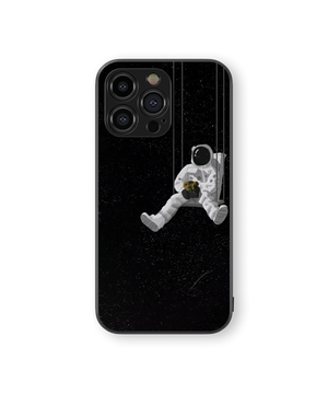 Astronaut Glass Mobile Cover | Cosmic Explorer Series | Premium Glass Back Case
