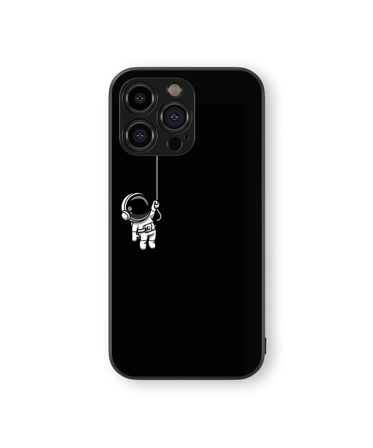 Astronaut Adventure Glass Mobile Cover | Space Explorer Series | Premium Glass Back Case