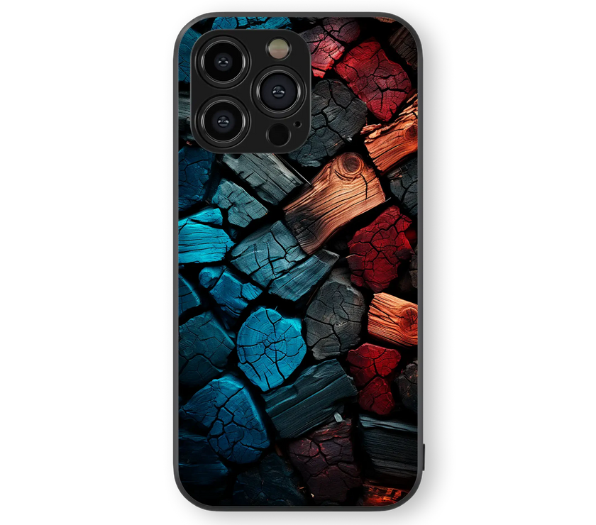 Mystic Elements Glass Mobile Cover | Artistic Elements Series | Premium Glass Back Case