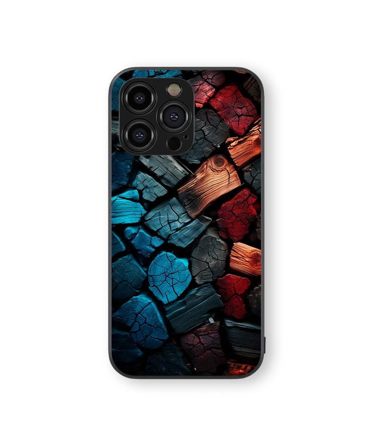 Mystic Elements Glass Mobile Cover | Artistic Elements Series | Premium Glass Back Case