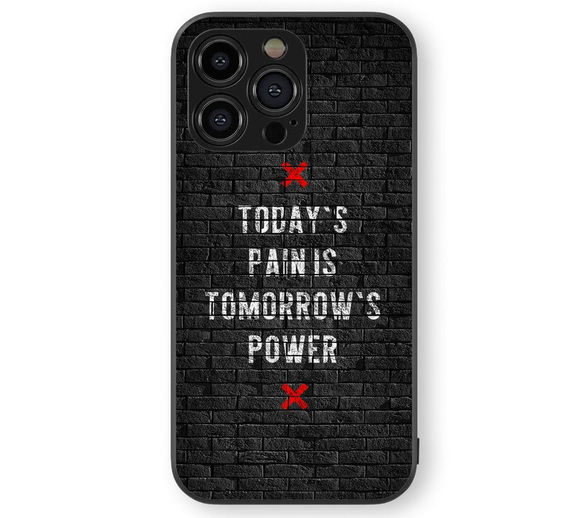 Motivational Quote Glass Mobile Cover | Street Style Series | Premium Glass Back Case
