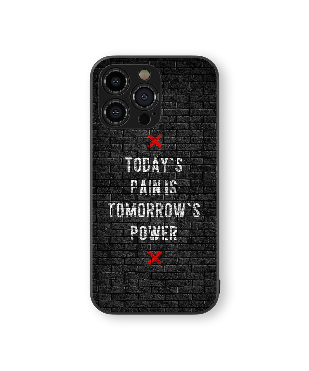 Motivational Quote Glass Mobile Cover | Street Style Series | Premium Glass Back Case