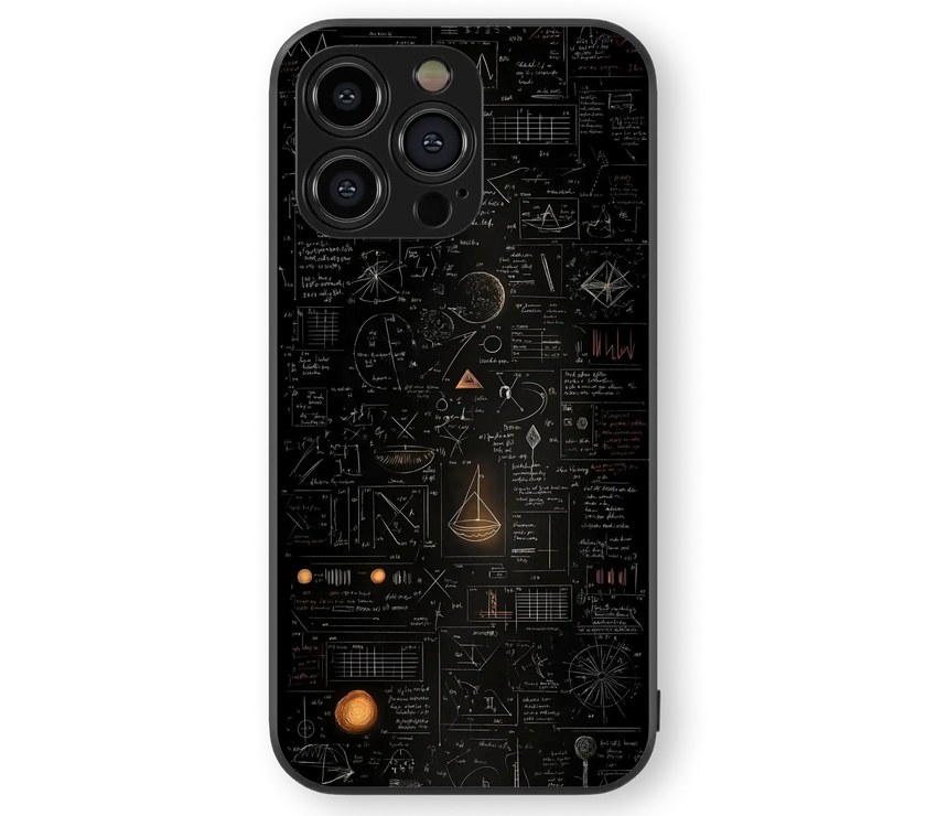 Mystic Alchemy Glass Mobile Cover | Science & Magic Series | Premium Glass Back Case