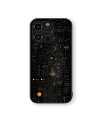 Scientific Sketches | Scholar Series | Premium Glass Back Case