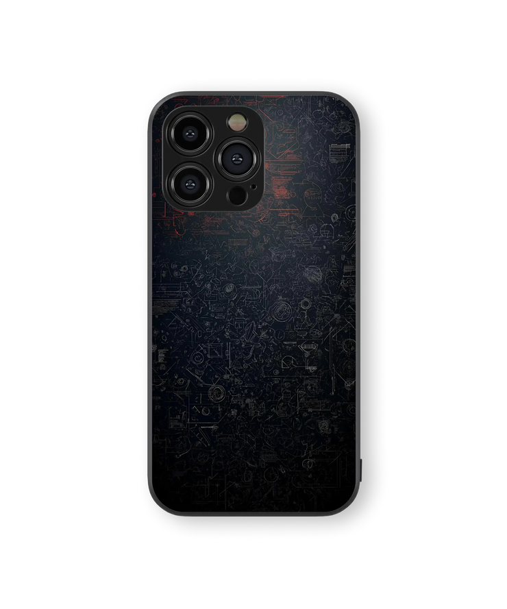 Mystical Symbols Glass Mobile Cover | Alchemical Edition | Premium Glass Back Case