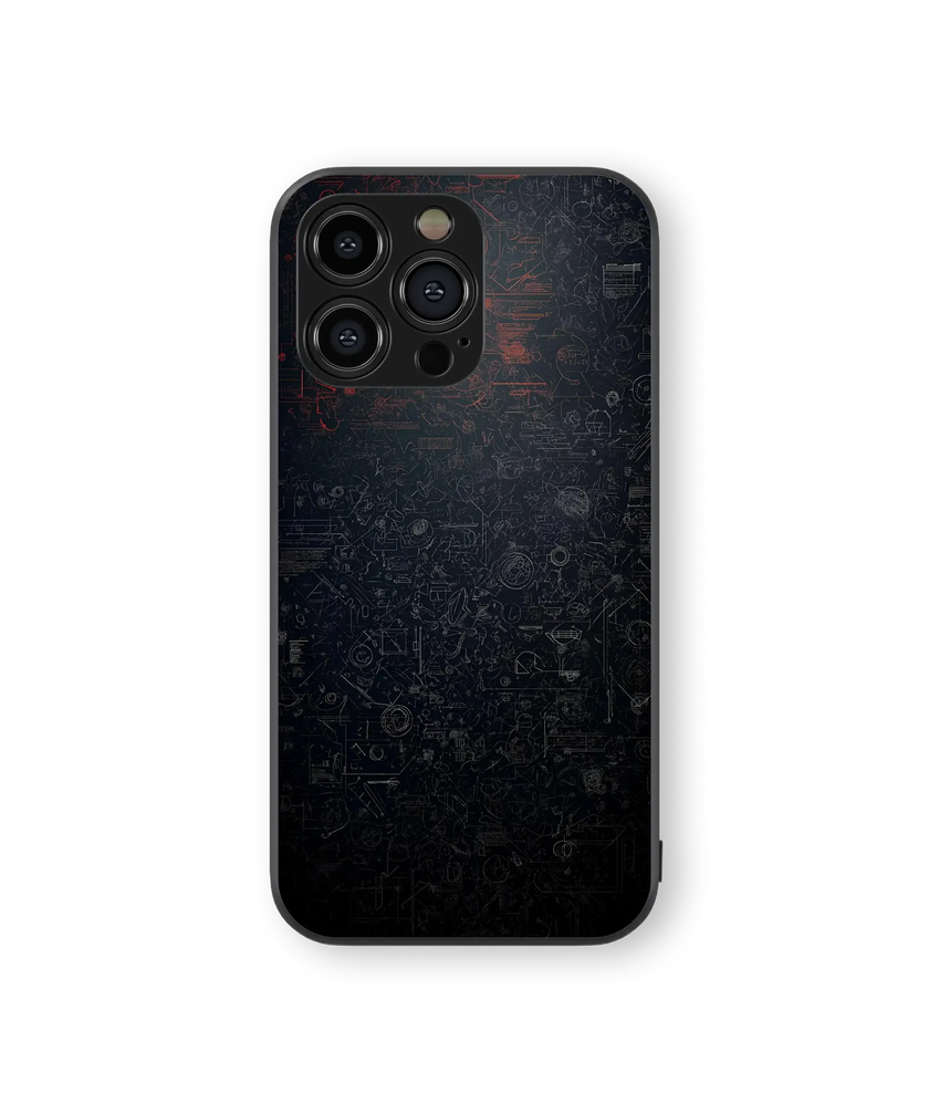 Mystical Symbols Glass Mobile Cover | Alchemical Edition | Premium Glass Back Case
