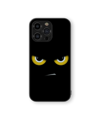 Angry Eyes Glass Mobile Cover | Expression Collection | Premium Glass Back Case
