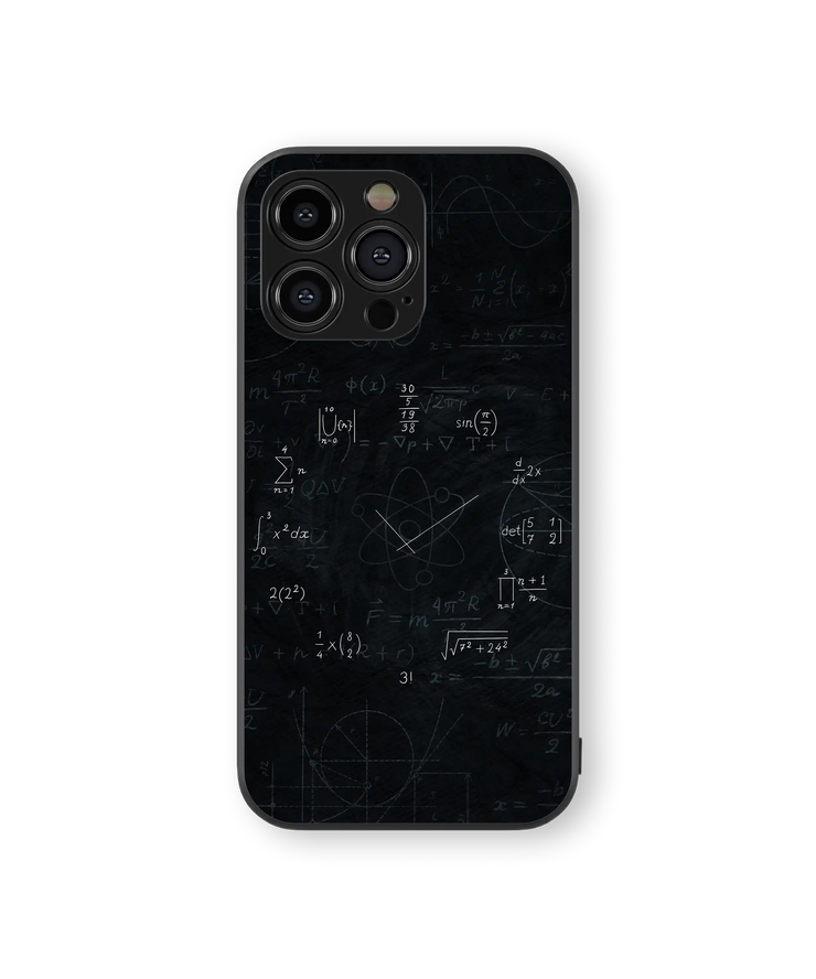 Moody Equation Premium Glass Mobile Cover