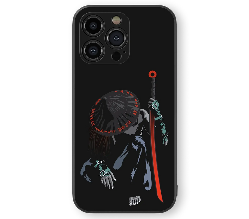 Shamanic Warrior Glass Mobile Cover | Mystic Series | Premium Glass Back Case