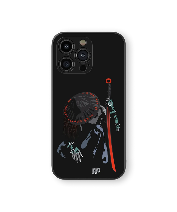 Shamanic Warrior Glass Mobile Cover | Mystic Series | Premium Glass Back Case