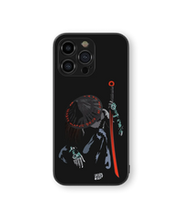Shamanic Warrior Glass Mobile Cover | Mystic Series | Premium Glass Back Case