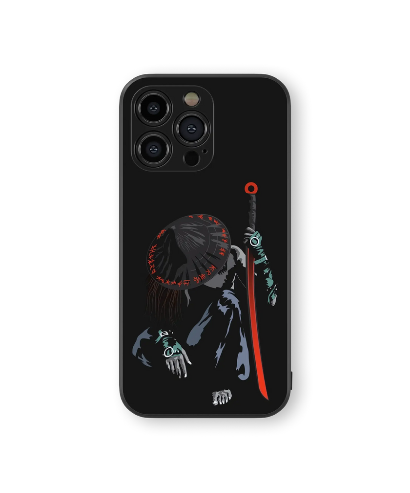 Shamanic Warrior Glass Mobile Cover | Mystic Series | Premium Glass Back Case