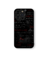 Mathematical Equations Glass Mobile Cover | Scholar Series | Premium Glass Back Case