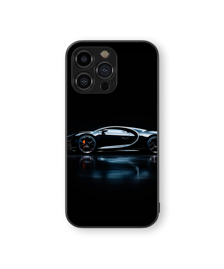 Sleek Supercar Glass Mobile Cover | LuxeAuto Series | Premium Glass Back Case