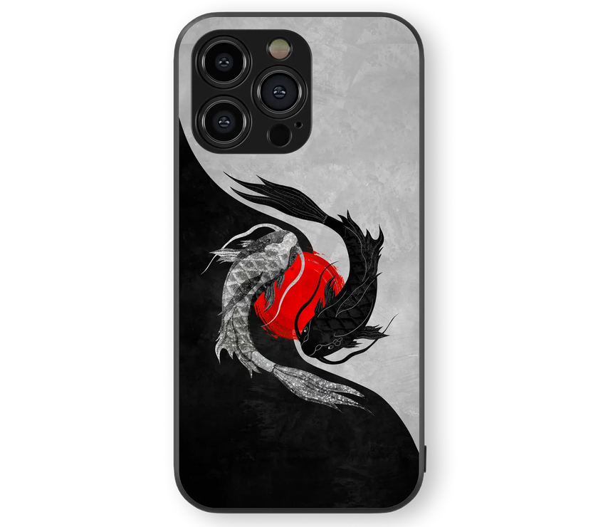 Mythical Dragon Glass Mobile Cover | Oriental Majesty Series | Premium Glass Back Case