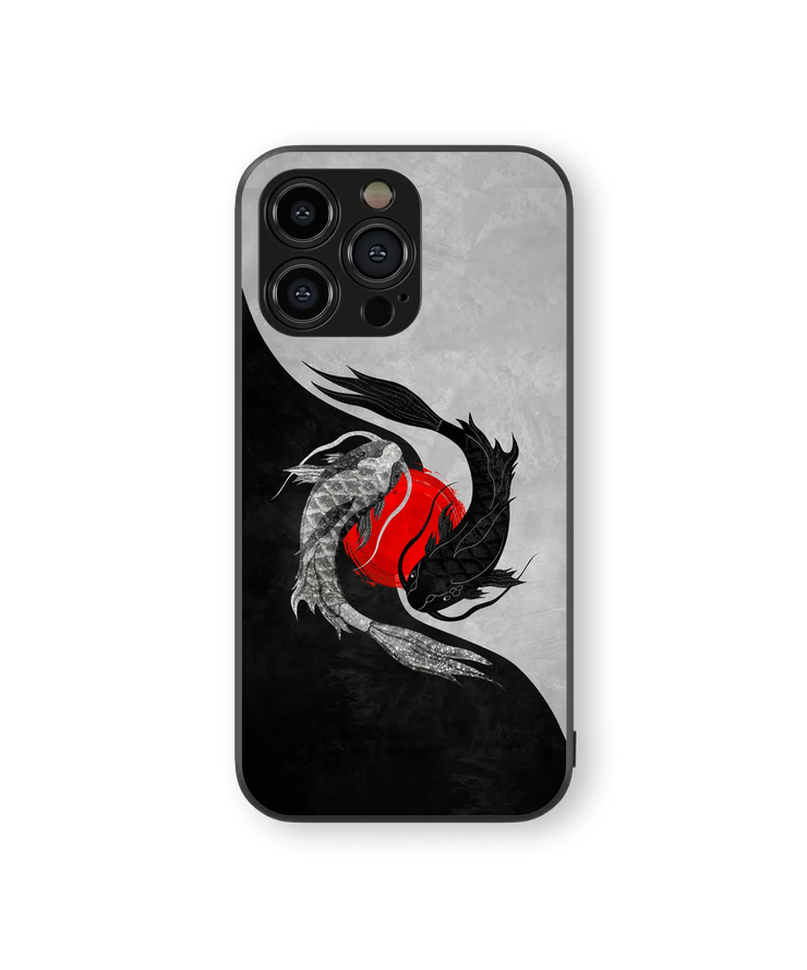 Mythical Dragon Glass Mobile Cover | Oriental Majesty Series | Premium Glass Back Case