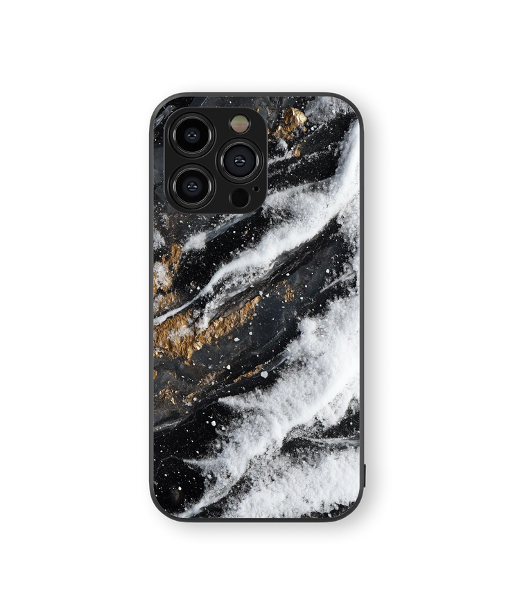 Moody Marble Premium Glass Mobile Cover