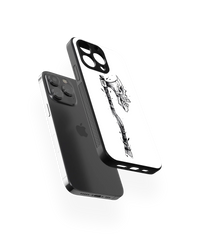 Moody Skull Premium Glass Mobile Cover