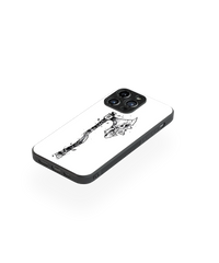 Moody Skull Premium Glass Mobile Cover
