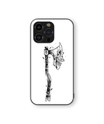 Moody Skull Premium Glass Mobile Cover