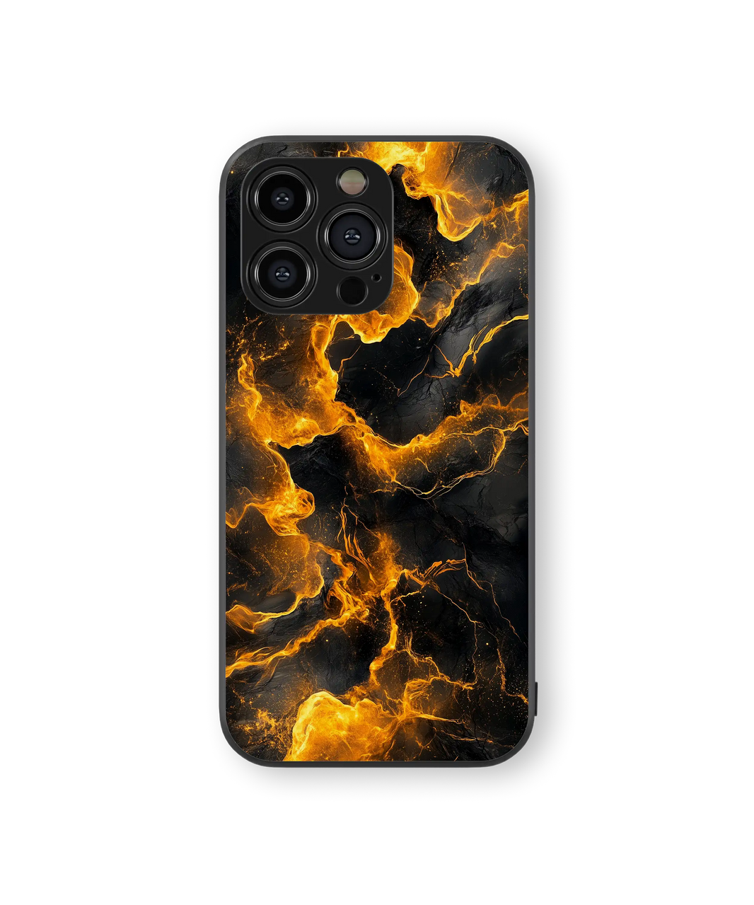 Moody Firestorm Premium Glass Mobile Cover