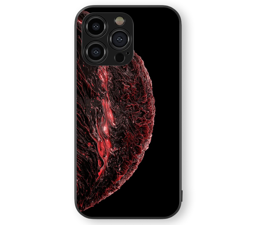 Moody Space Surge Premium Glass Mobile Cover
