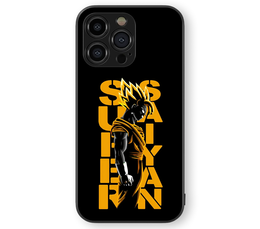 Super Saiyan Goku | Anime Warrior Series | Premium Glass Back Case