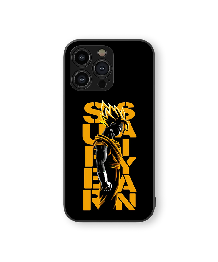 Super Saiyan Goku | Anime Warrior Series | Premium Glass Back Case
