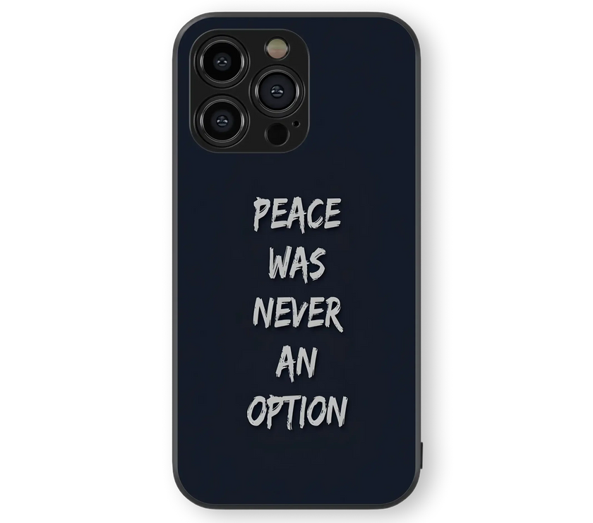 Assertive Quote Glass Mobile Cover | Bold Statement Series | Premium Glass Back Case