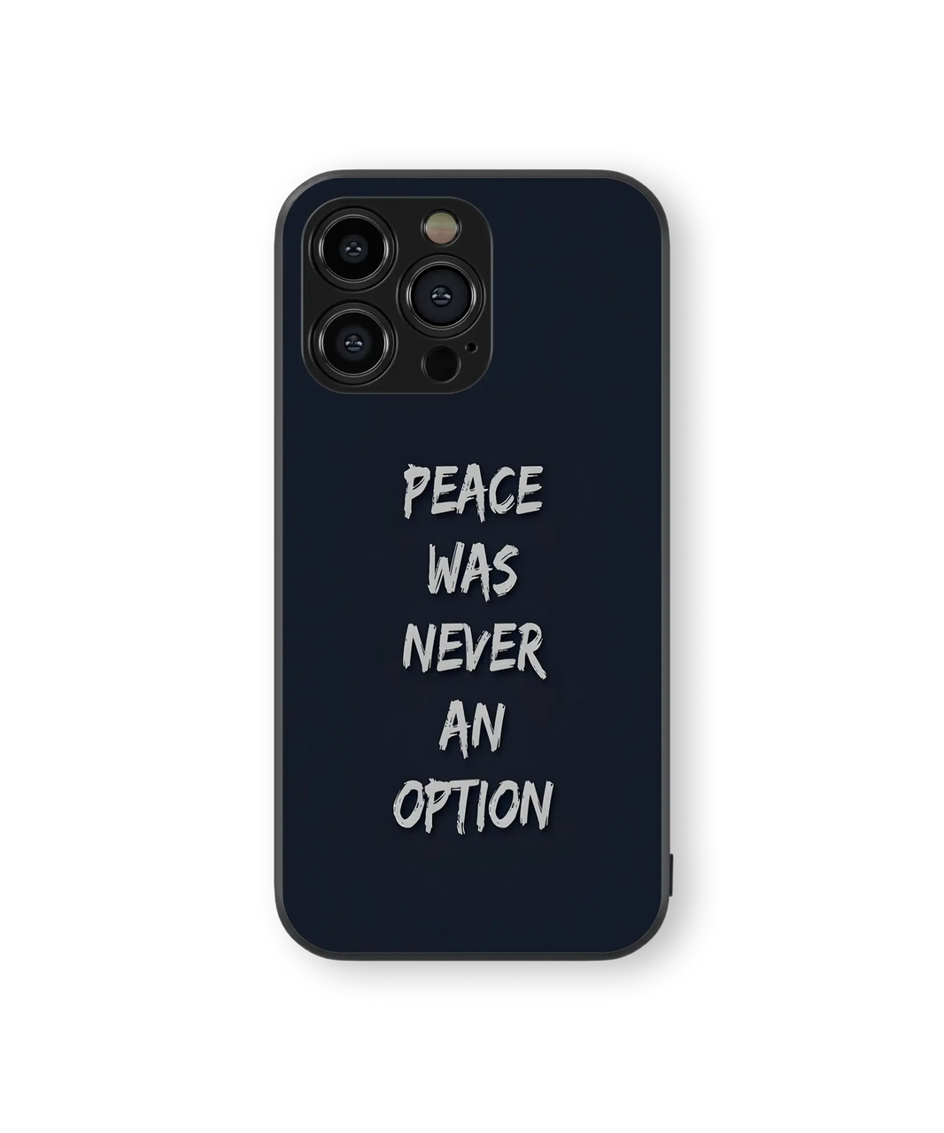 Assertive Quote Glass Mobile Cover | Bold Statement Series | Premium Glass Back Case