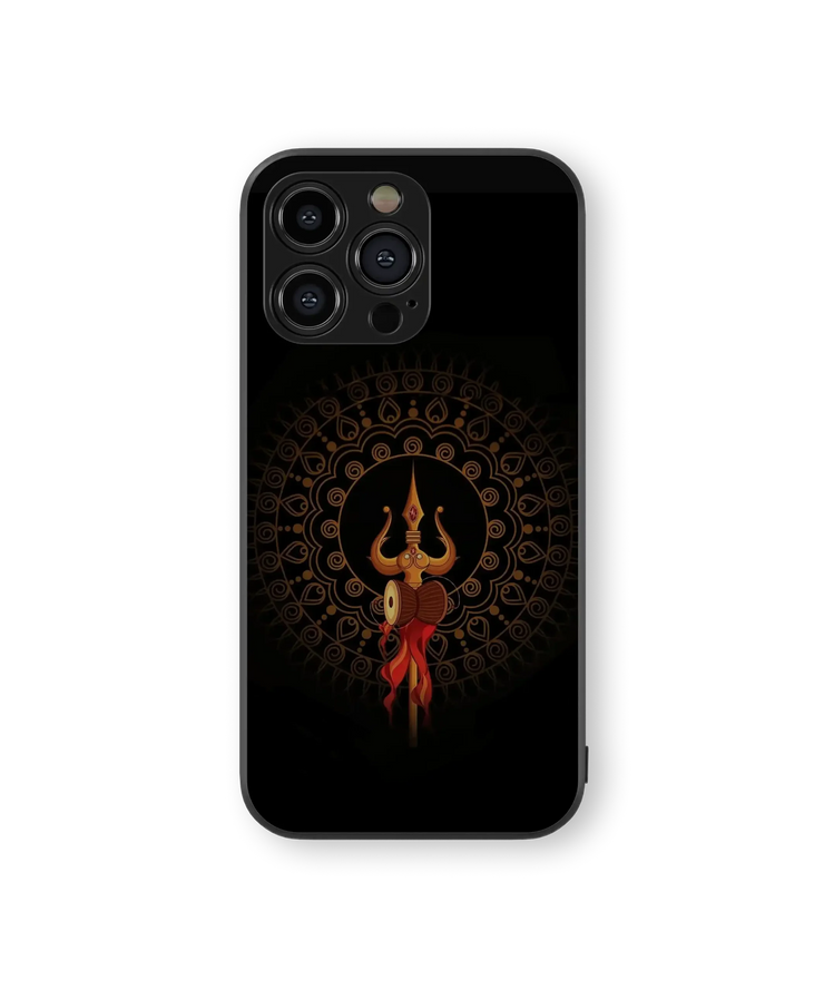 Elegant Mandala Elephant Glass Mobile Cover | Tribal Mandala Series | Premium Glass Back Case