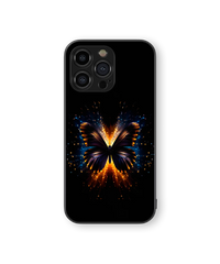 Mystical Butterfly Space Premium Glass Mobile Cover