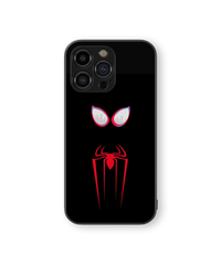Sinister Eyes Glass Mobile Cover | Devilish Red Series | Premium Glass Back Case