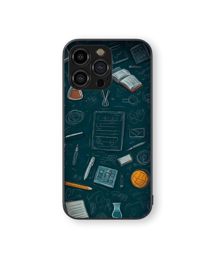 Study Vibes Premium Glass Mobile Cover