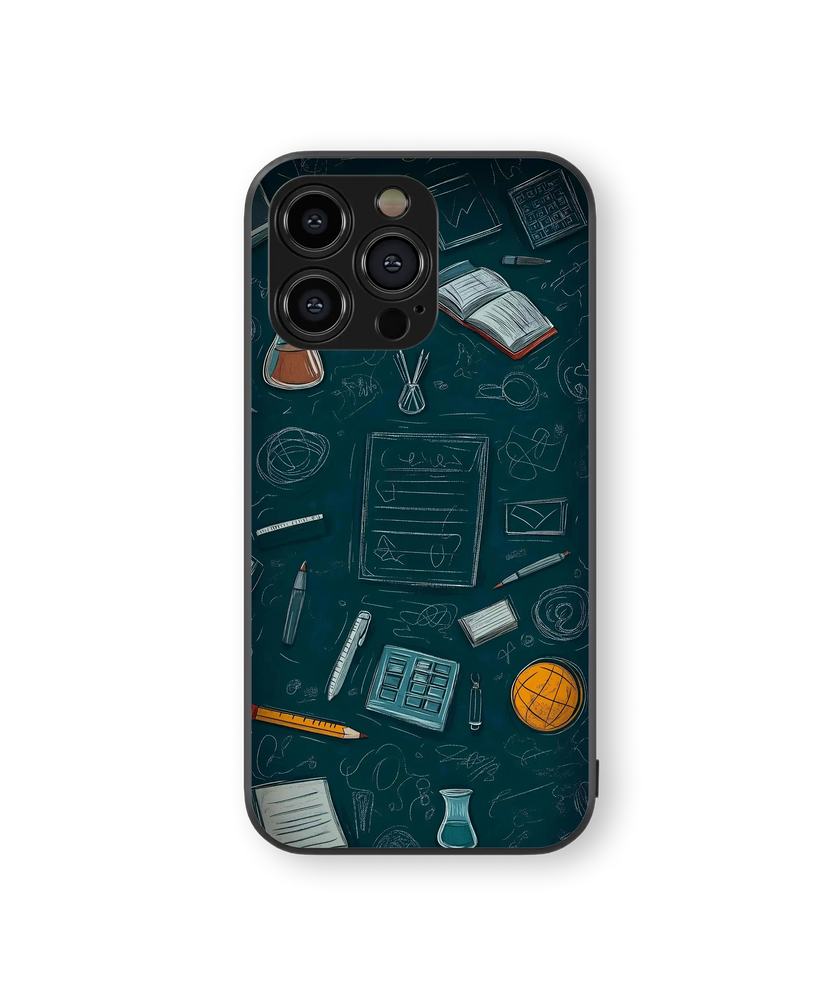Study Vibes Premium Glass Mobile Cover