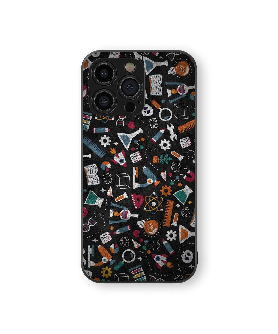 Tech Gadgets Mix | School Zone Series | Premium Glass Back Case