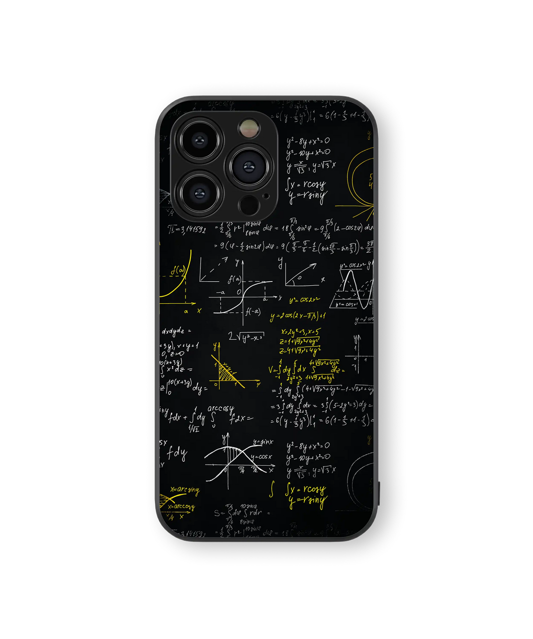 Moody Math Premium Glass Mobile Cover