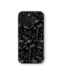 Comic Explosion Glass Mobile Cover | Pop Art Series | Premium Glass Back Case