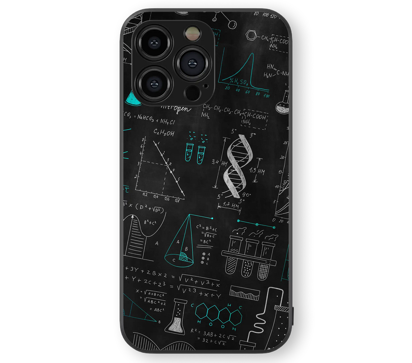 Scientific Mind Premium Glass Mobile Cover