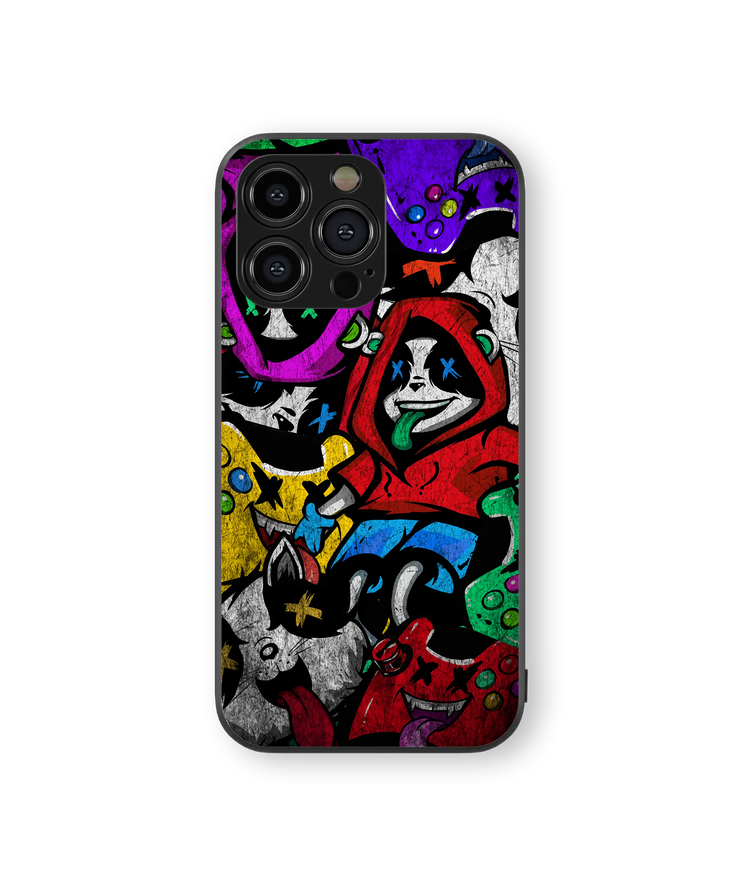 Moody Anime Vibe Premium Glass Mobile Cover