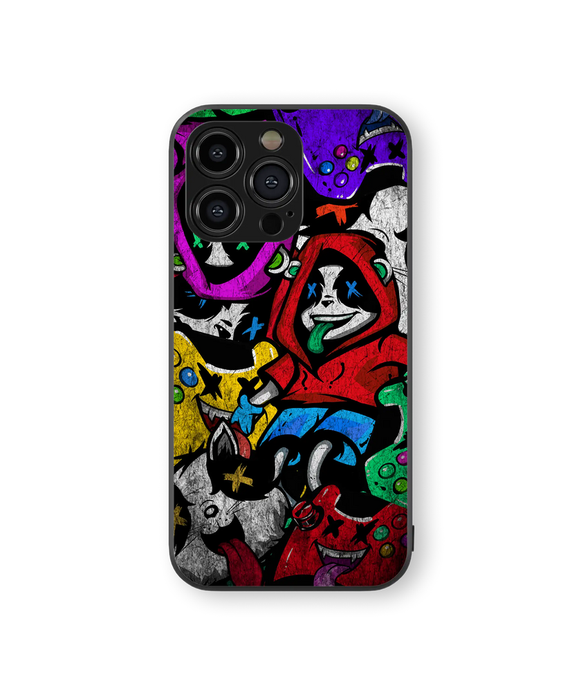 Moody Anime Vibe Premium Glass Mobile Cover
