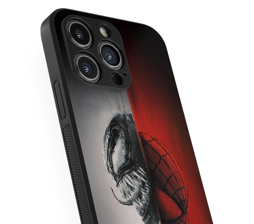 Moody Hero Split Premium Glass Mobile Cover