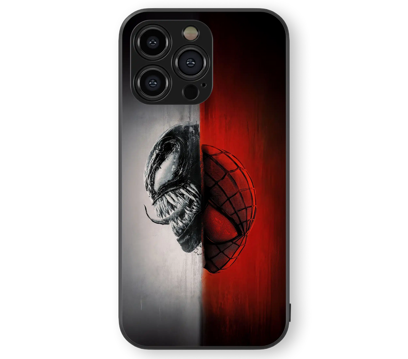 Moody Hero Split Premium Glass Mobile Cover