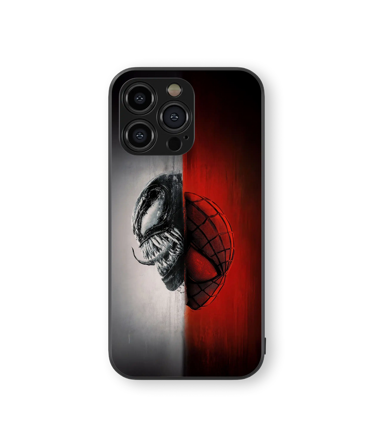 Moody Hero Split Premium Glass Mobile Cover