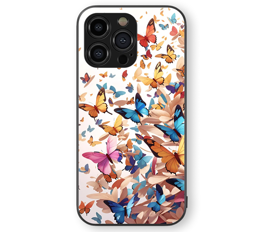 Butterfly Dream Premium Glass Mobile Cover