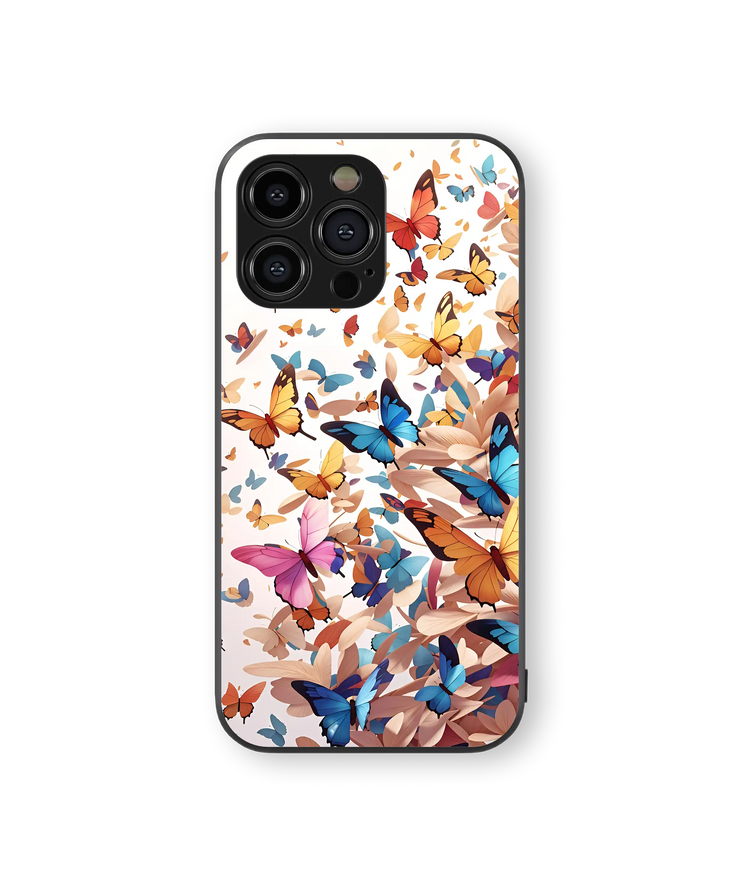 Butterfly Dream Premium Glass Mobile Cover