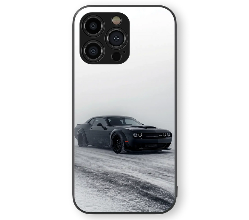Sleek Sports Car Glass Mobile Cover | Motorsport Series | Premium Glass Back Case