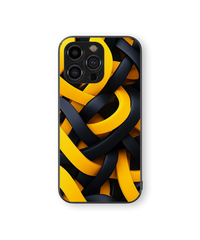 Abstract Swirls Glass Mobile Cover | Modern Art Series | Premium Glass Back Case