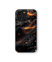 Molten Lava Glass Mobile Cover | Volcanic Essence Series | Premium Glass Back Case