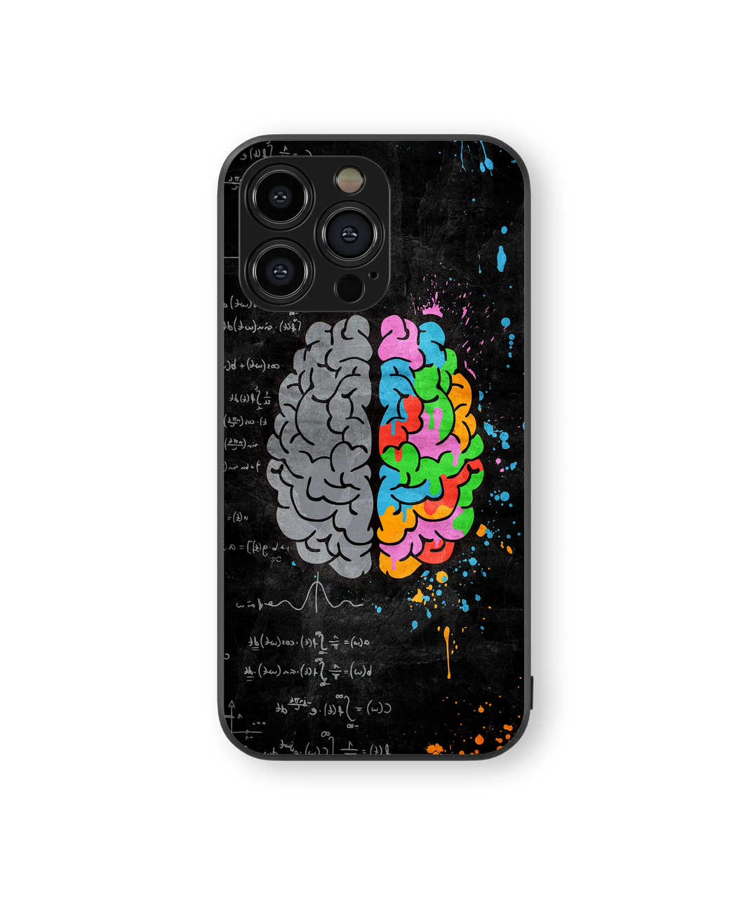 Creative Mind Premium Glass Mobile Cover